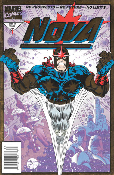 Nova #1 [Newsstand Gold Foil Edition] - Fn+