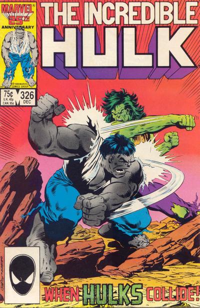 The Incredible Hulk #326 [Direct]-Fine (5.5 – 7)