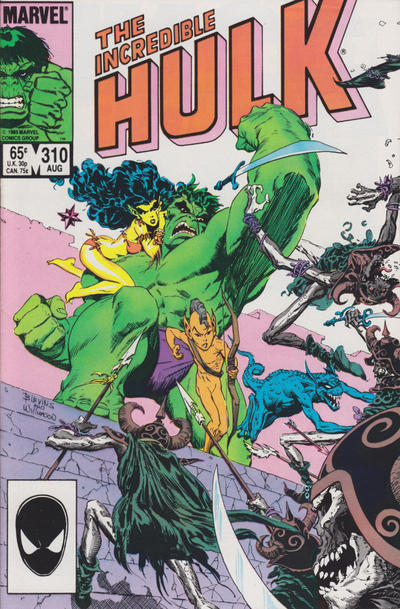 The Incredible Hulk #310 [Direct]-Very Good (3.5 – 5)