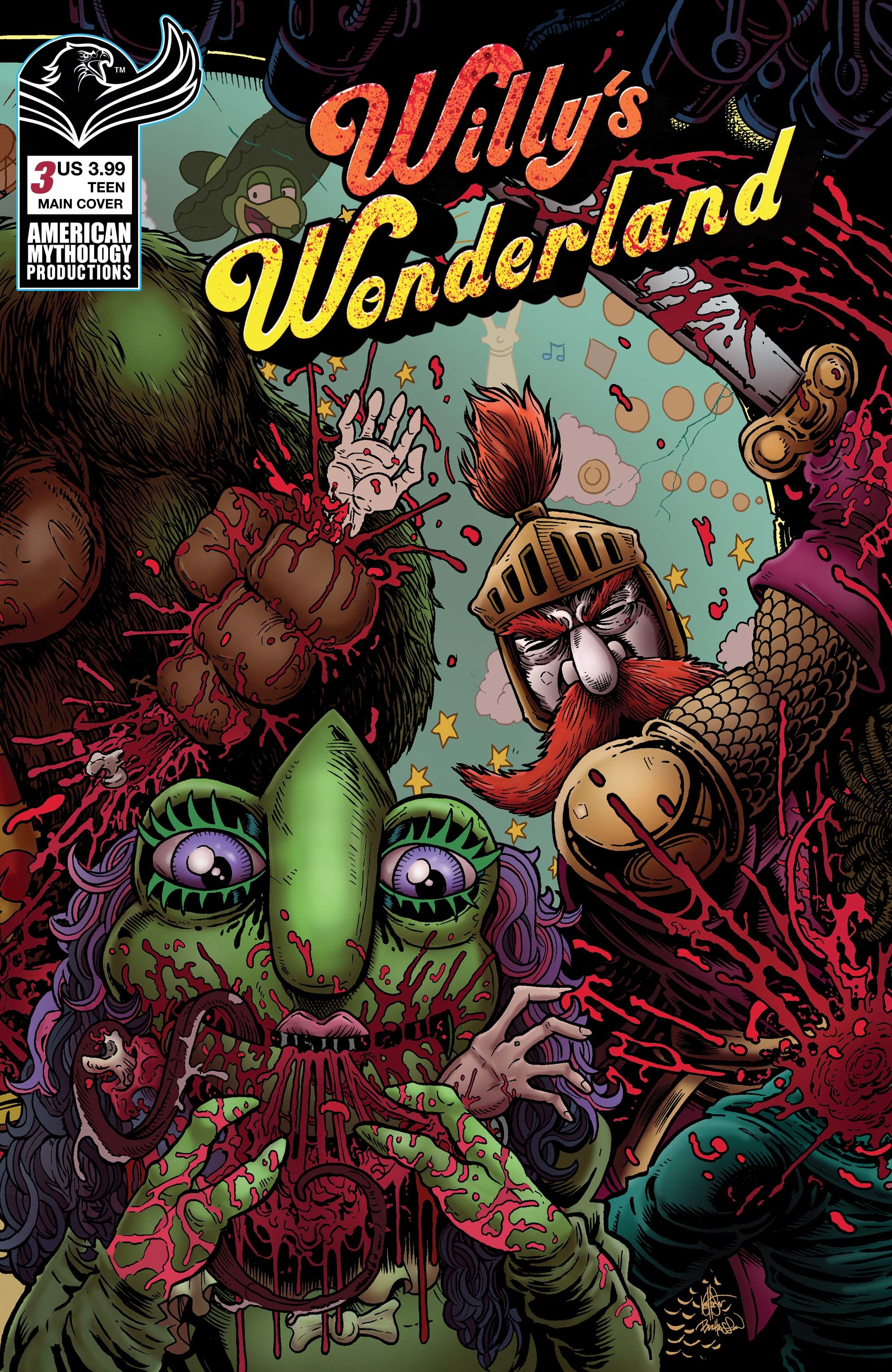 Willy's Wonderland Prequel #3 Cover A Hasson & Haeser