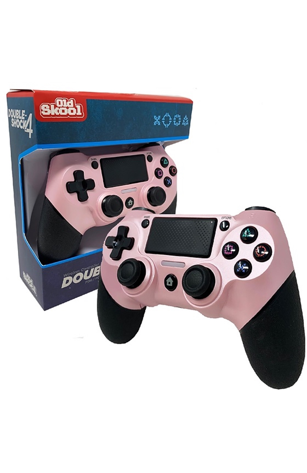 Double-Shock 4 Wireless Controller For Ps4 - Pink