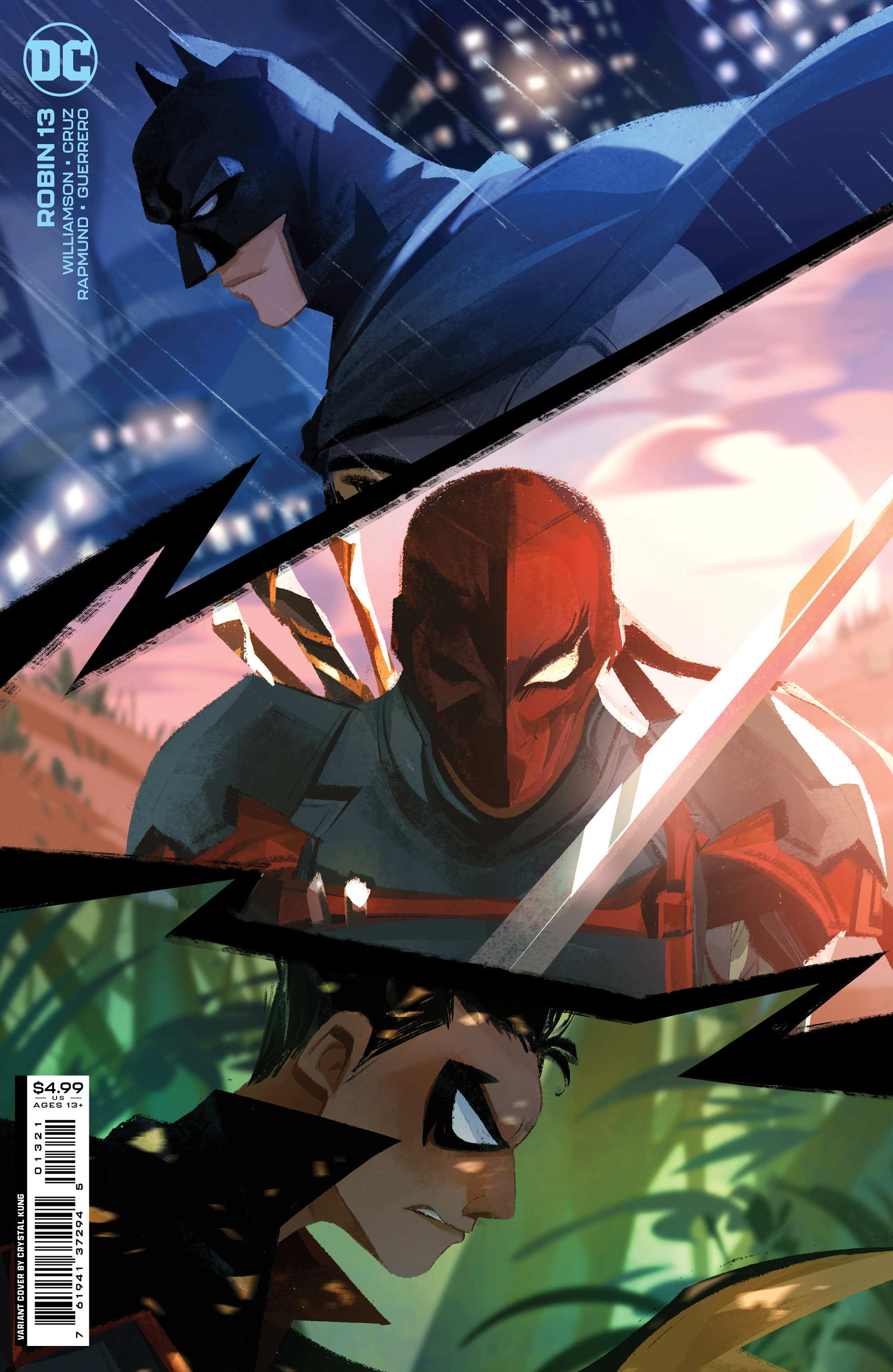 Robin #13 Cover B Crystal Kung Card Stock Variant (Shadow War) (2021)