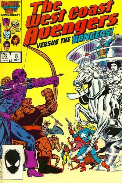 West Coast Avengers #8 [Direct]-Fine (5.5 – 7)