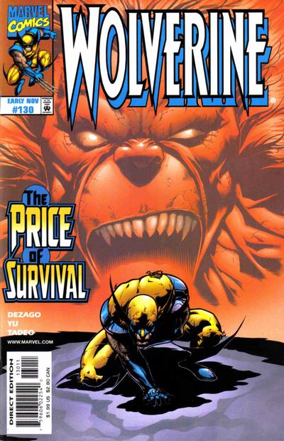 Wolverine #130 [Direct Edition]-Very Fine (7.5 – 9)