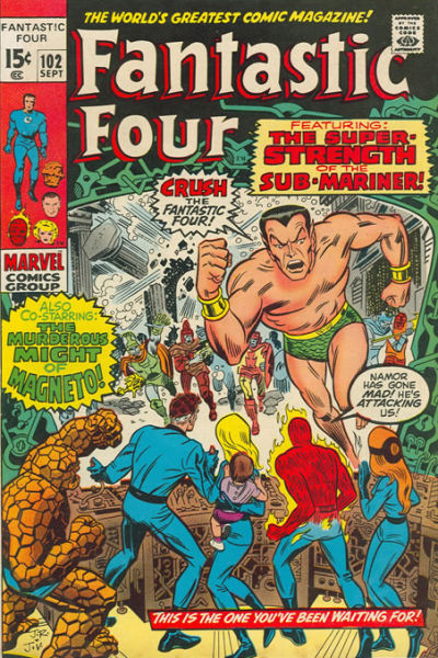 Fantastic Four #102-Fine (5.5 – 7)