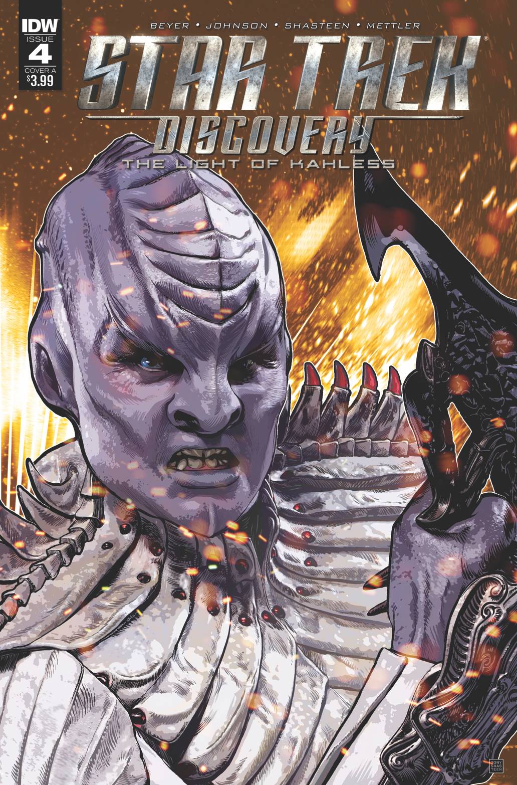 Star Trek Discovery #4 Cover A Shasteen
