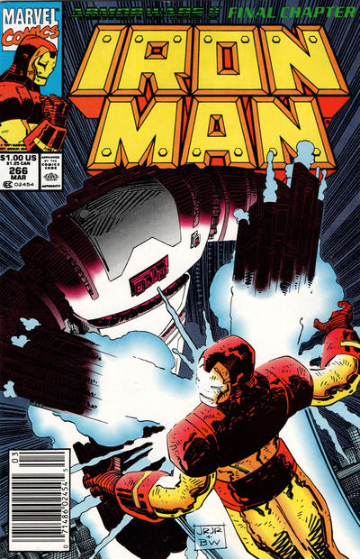 Iron Man #266 [Newsstand] - Fn/Vf 7.0