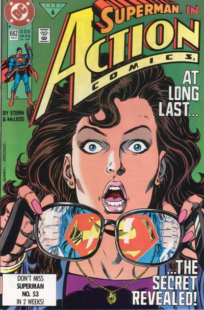 Action Comics #662 [Direct]-Near Mint (9.2 - 9.8)
