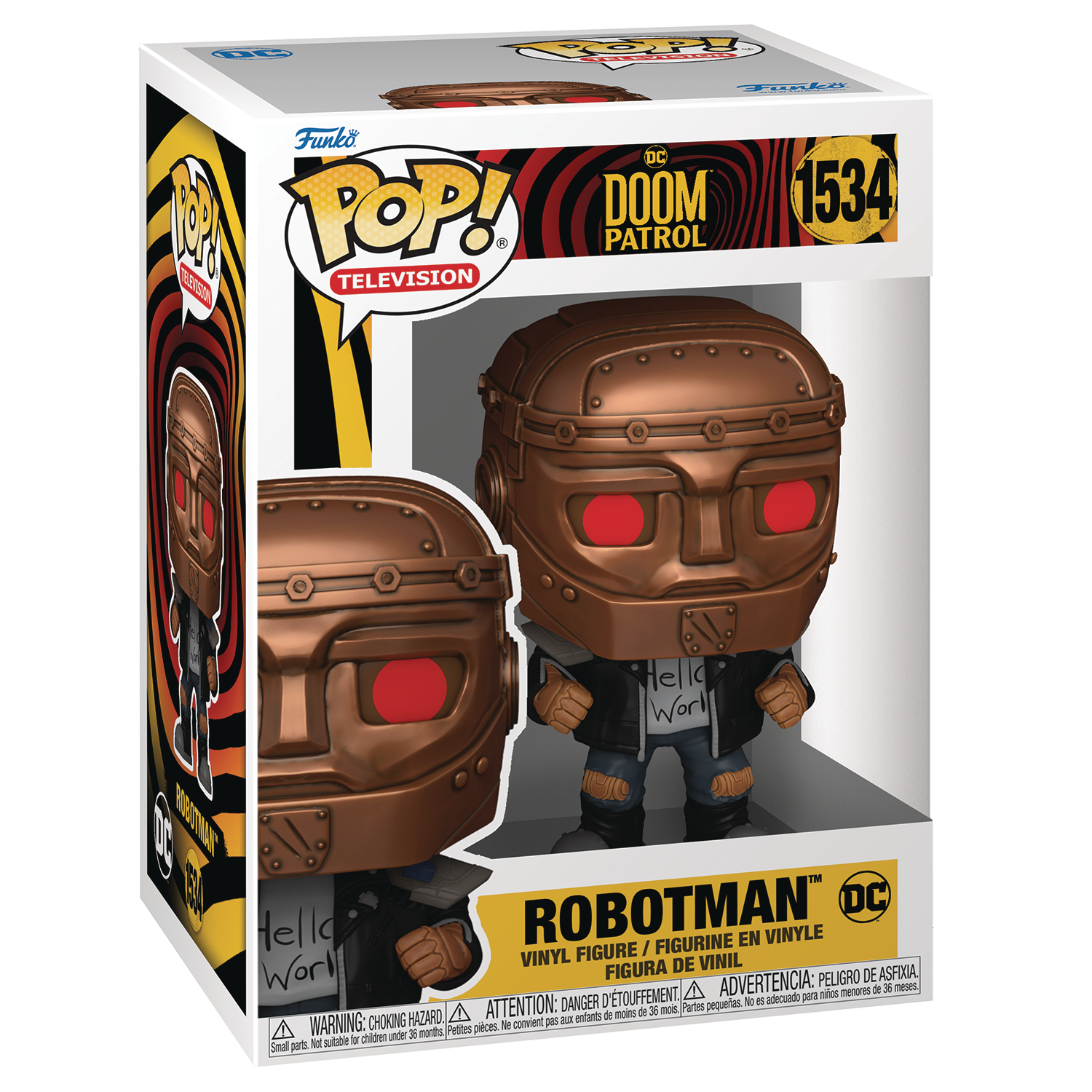 Pop TV Doom Patrol Robotman Vinyl Figure