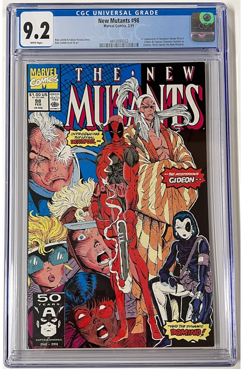 New Mutants #98 Cgc 9.2