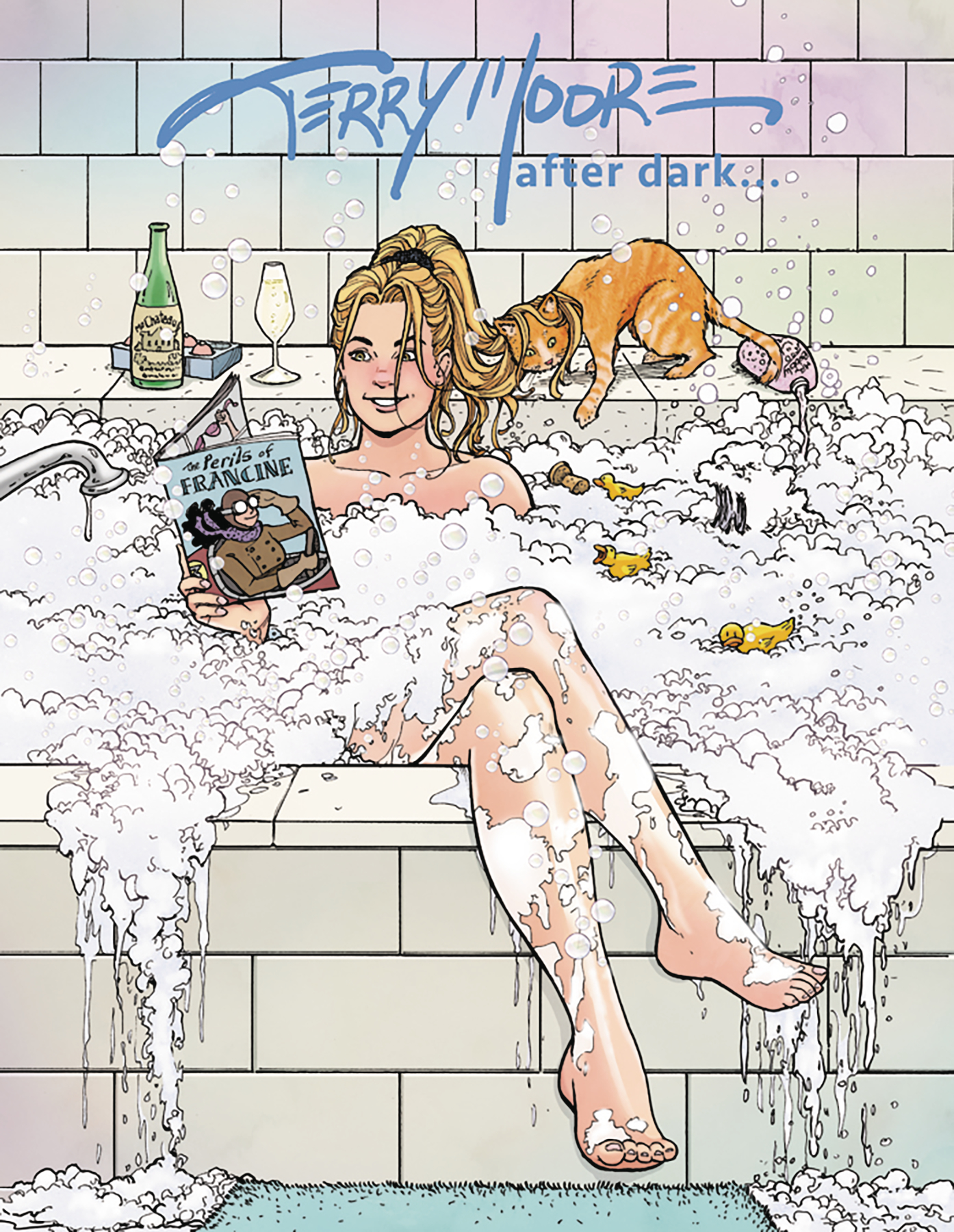Terry Moore After Dark Art Book Soft Cover