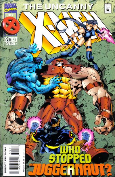 The Uncanny X-Men #322 [Direct Deluxe Edition]-Very Fine