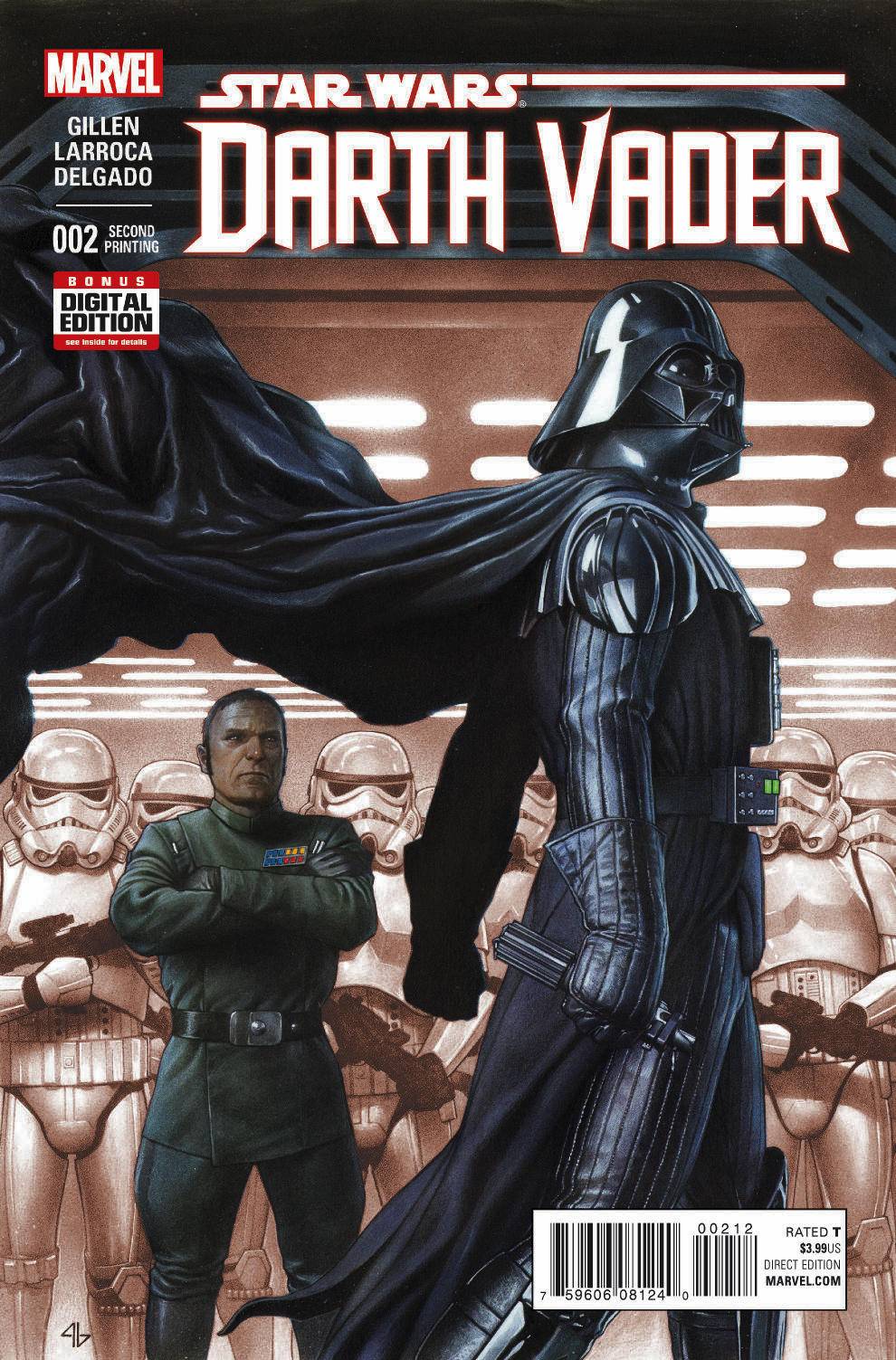 Darth Vader #2 Granov 2nd Printing Variant 