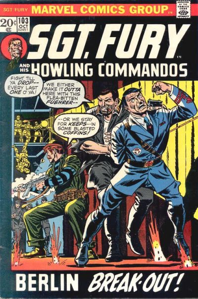 Sgt. Fury #103 - Vg-