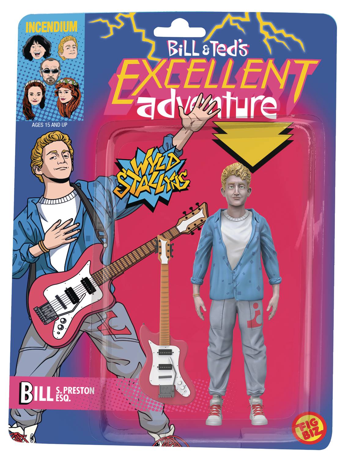 Bill And Teds Excellent Adventure Bill 5 Inch Action Figure