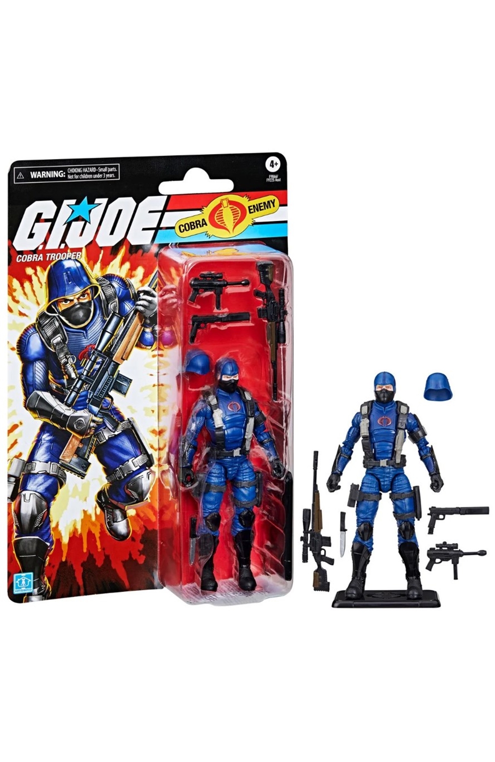 
G.I. Joe Classified Series Retro Cardback Cobra Trooper 6-Inch Action Figure