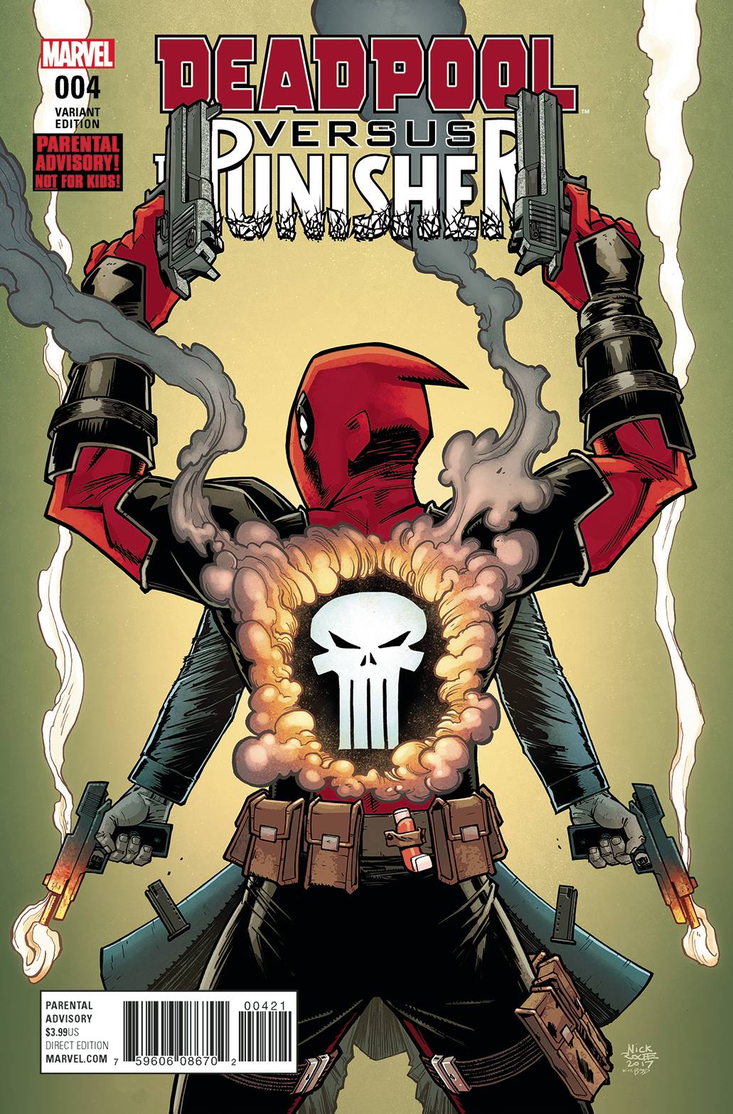 Deadpool Vs Punisher #4 Variant