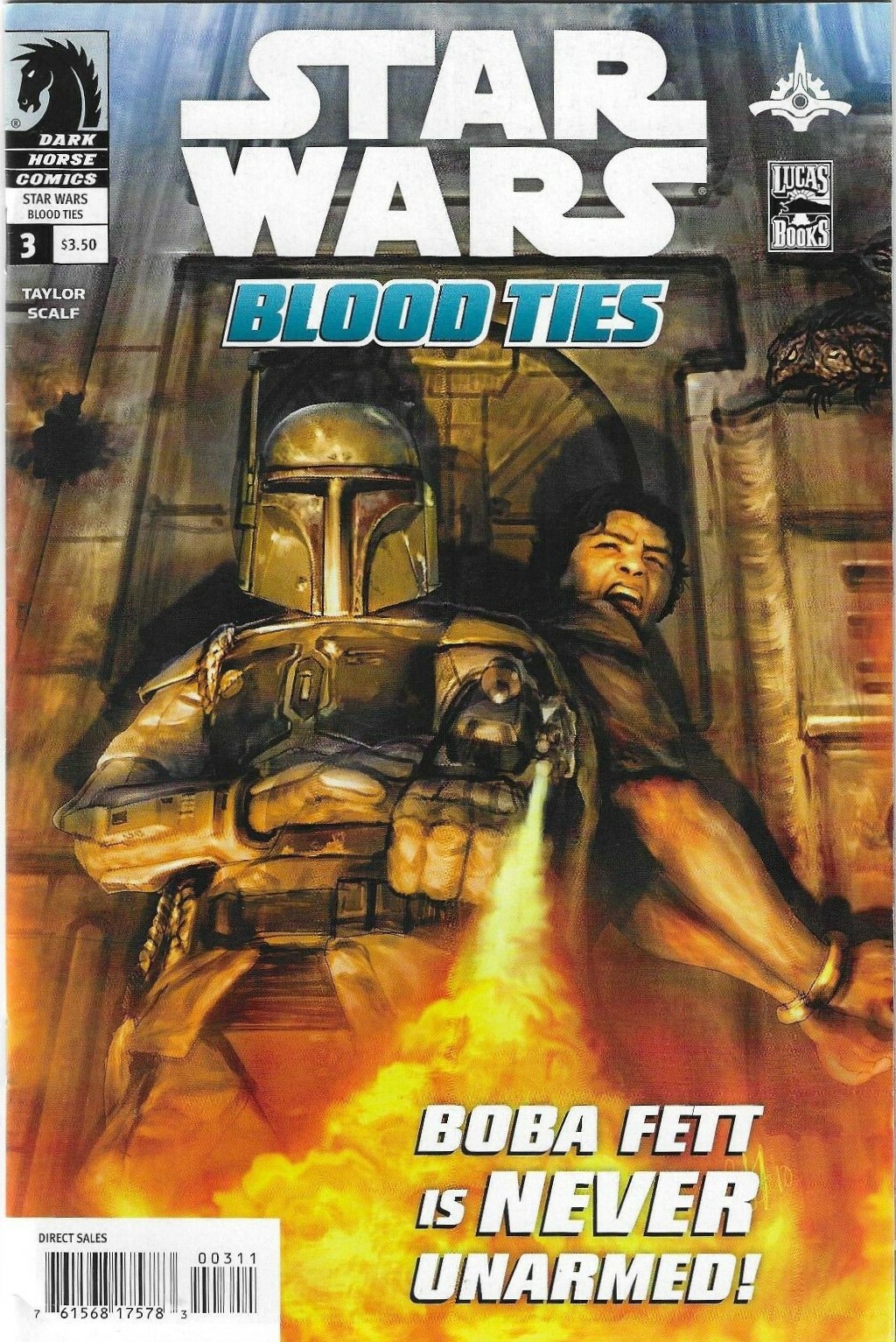 Star Wars Blood Ties Tale Jango & Boba Fett #3 (2010)