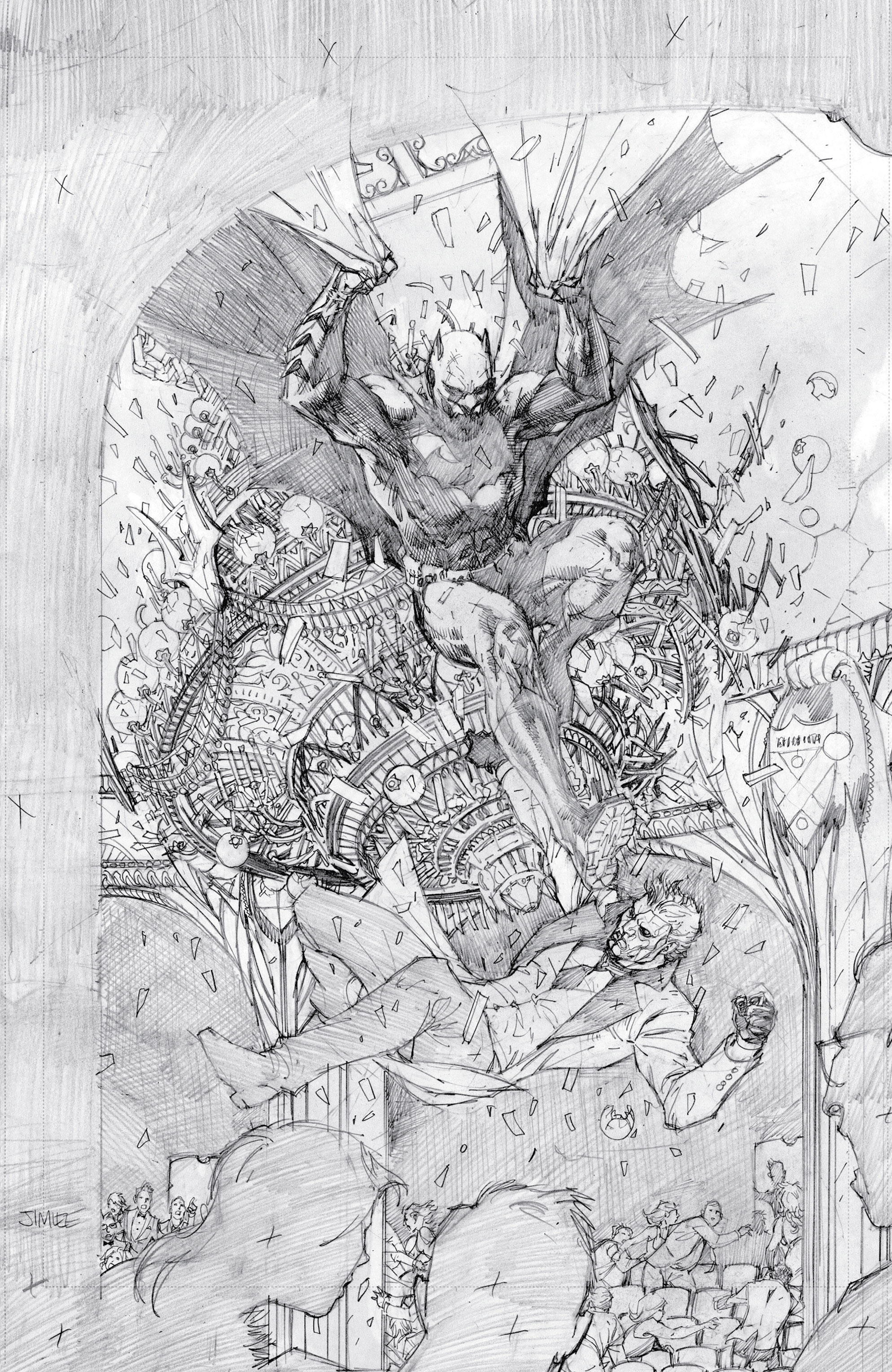 Detective Comics #1065 Cover D 1 for 50 Incentive Jim Lee Pencil Card Stock Variant (1937)