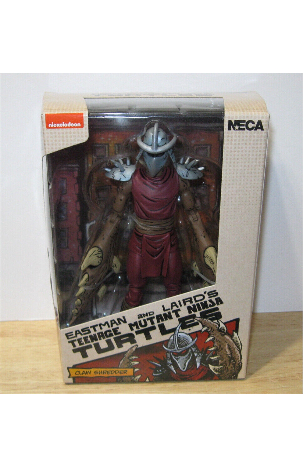 Neca Loot Crate Teenage Mutant Ninja Turtles Comic Claw Shredder