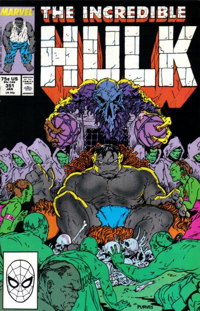 The Incredible Hulk #351 [Direct]-Fine (5.5 – 7)