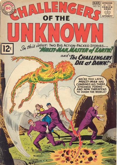 Challengers of The Unknown #24 - Vg-