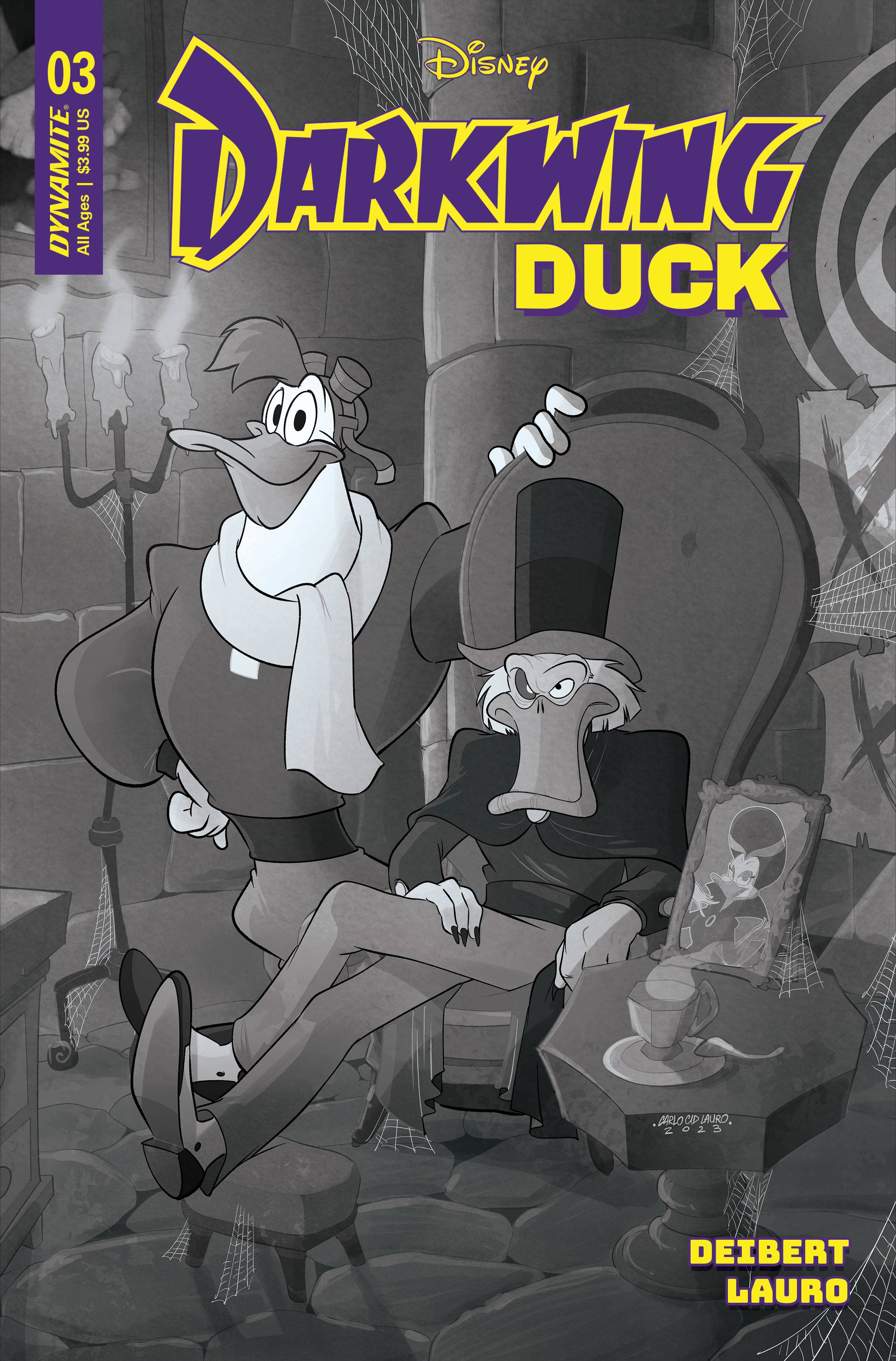 Darkwing Duck #3 Cover J 1 for 25 Incentive Lauro Virgin
