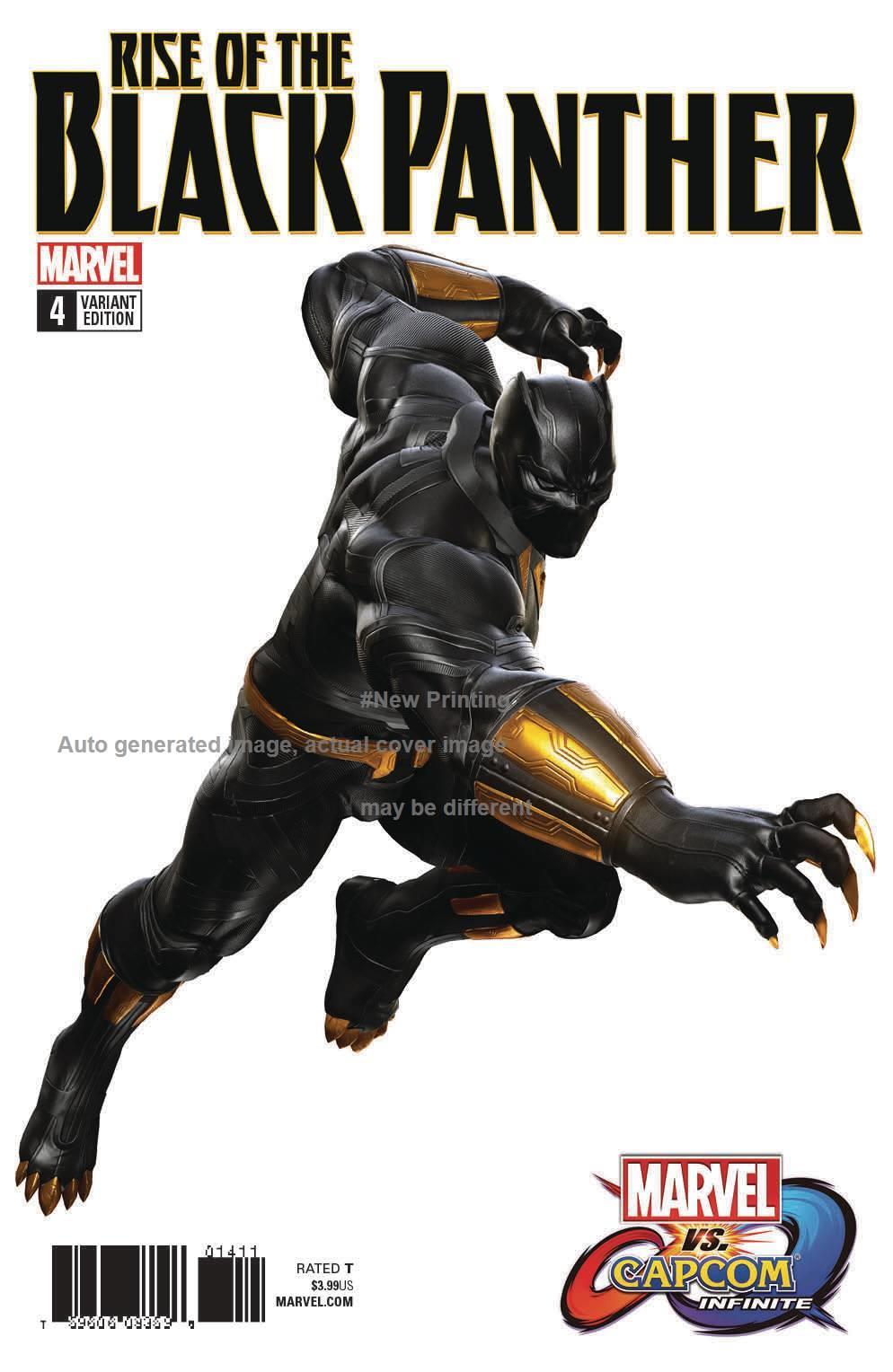 Rise of Black Panther #4 Game Image Variant Leg (Of 6)