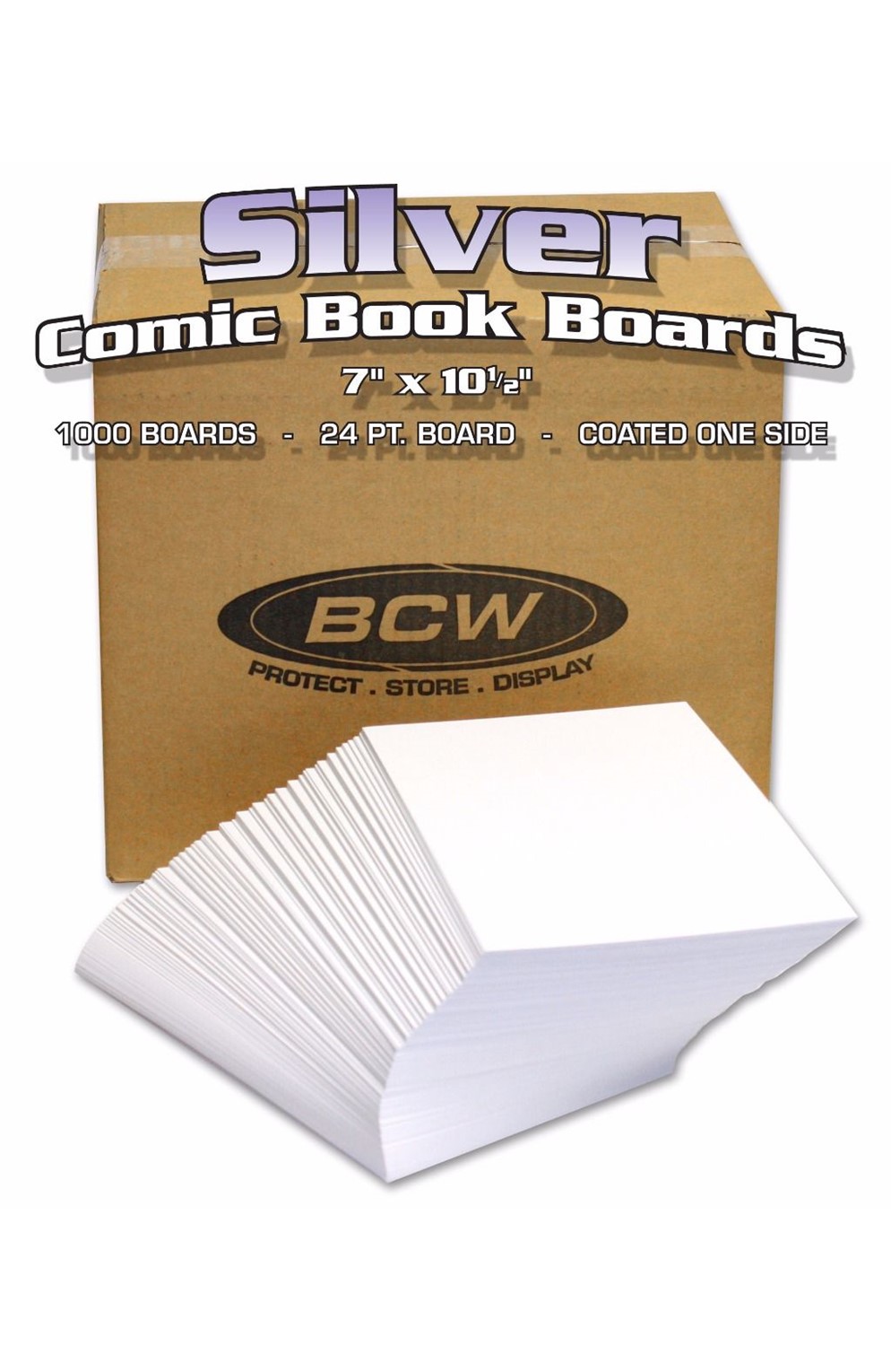 BCW Silver Boards Loose Bulk (1000)