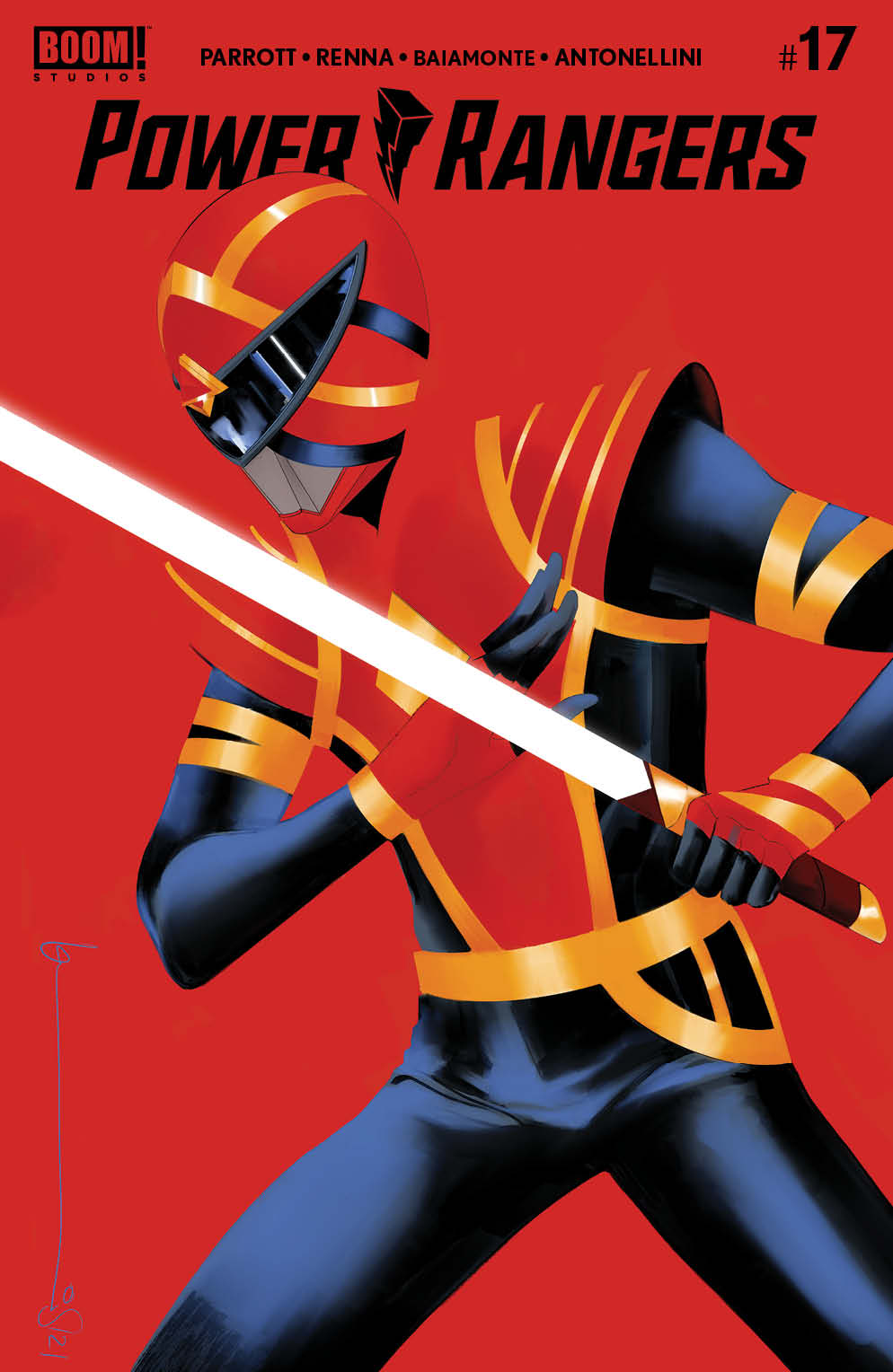 Power Rangers #17 Cover F Last Call Reveal Variant Masellis