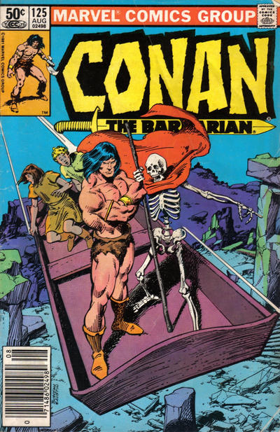 Conan The Barbarian #125 [Newsstand]-Very Fine (7.5 – 9)