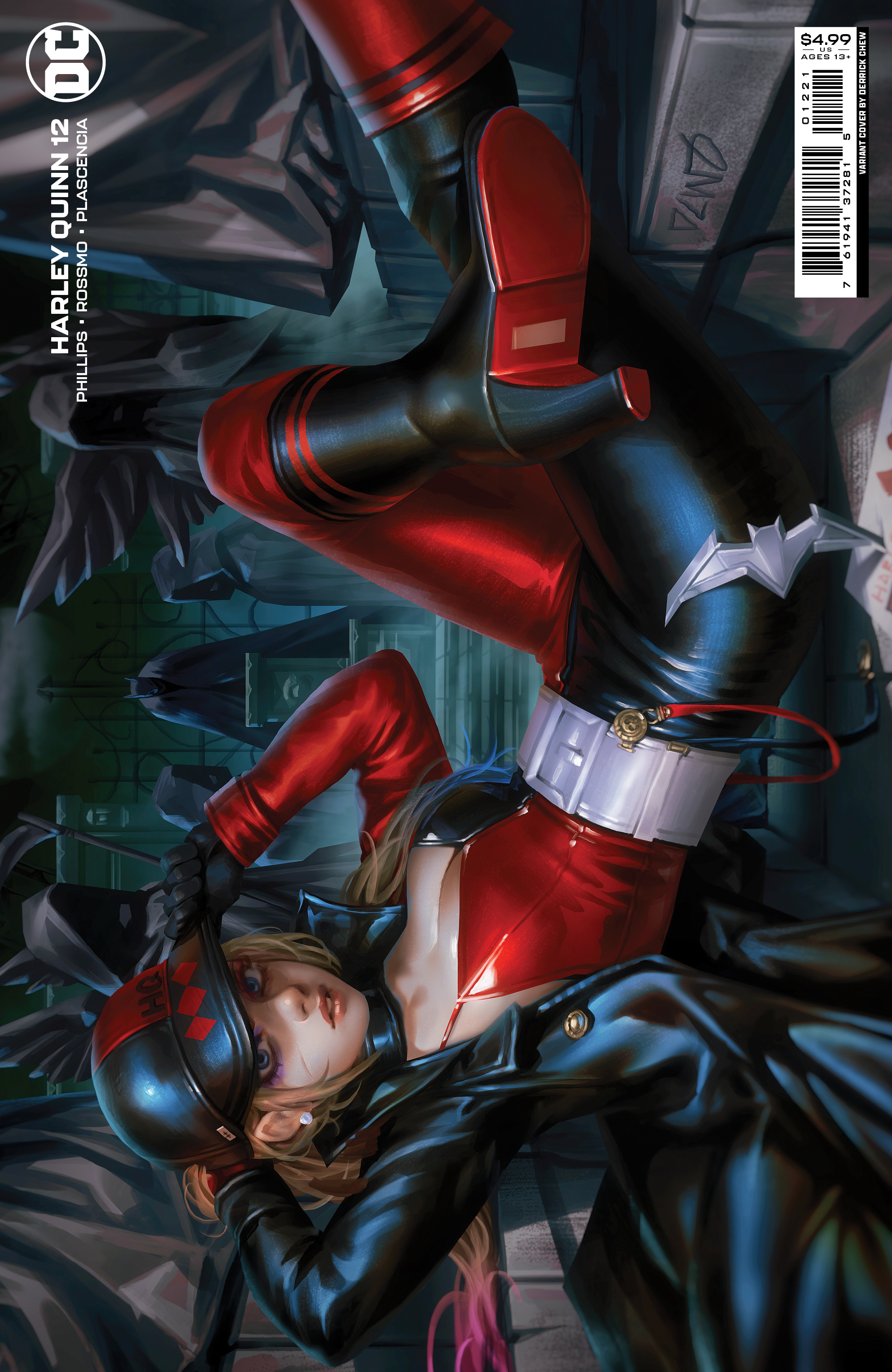 Harley Quinn #12 Cover B Derrick Chew Card Stock Variant (2021)