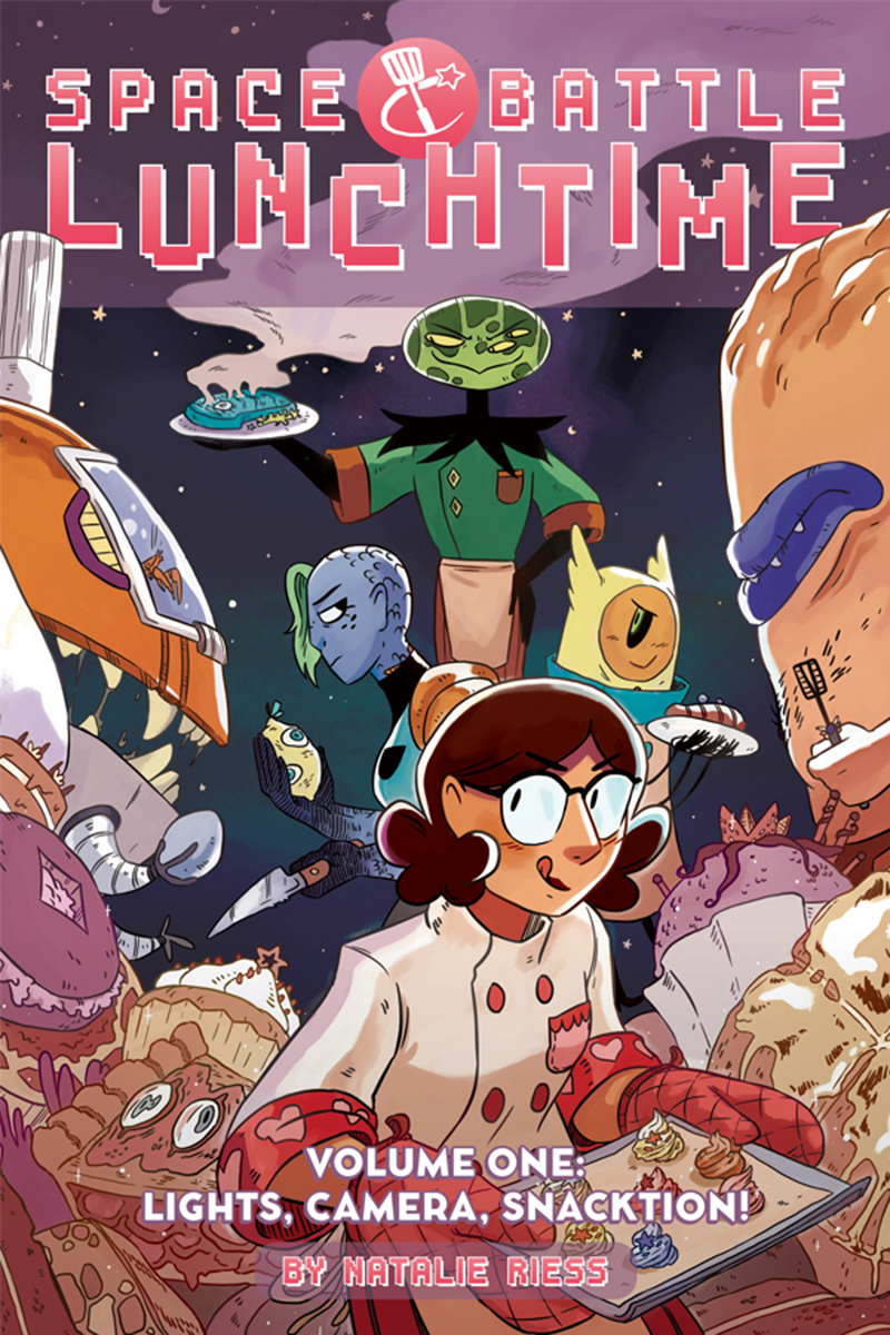 Space Battle Lunchtime Graphic Novel Volume 1 Lights Camera Snacktion