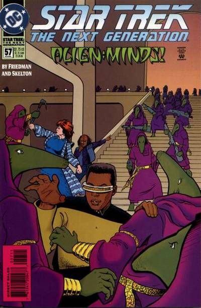 Star Trek: The Next Generation #57 [Direct Sales](1989)-Very Fine (7.5 – 9)