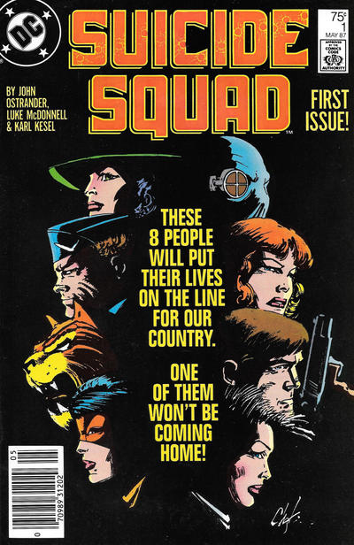 Suicide Squad #1 [Newsstand](1987)- Fn- 5.5