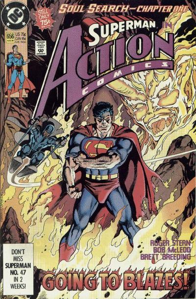 Action Comics #656 [Direct]-Near Mint (9.2 - 9.8)