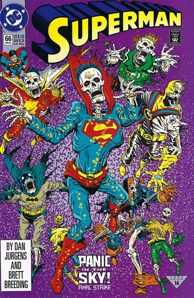 Superman #66 [Direct]-Fine (5.5 – 7)