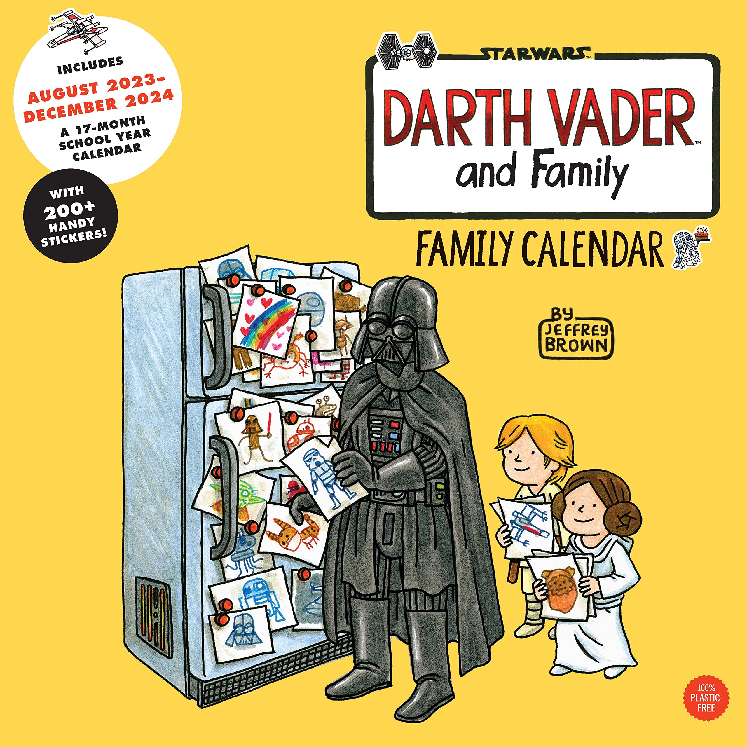 Darth Vader & Family 2024 Family Wall Calendar