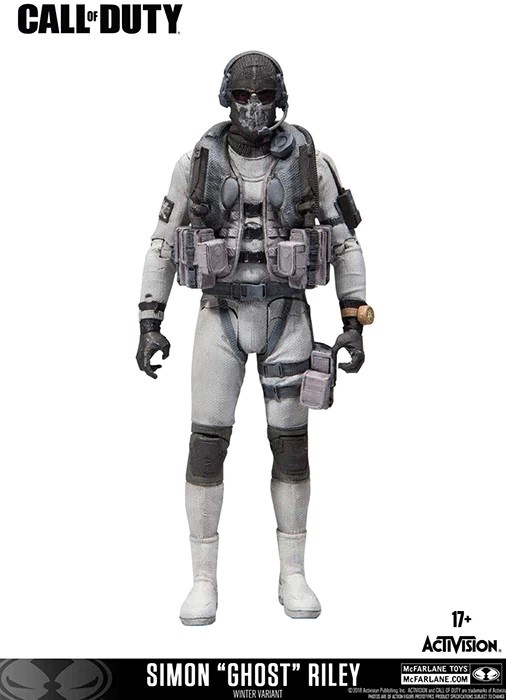 Simon 'Ghost' Riley Figure Call Of Duty