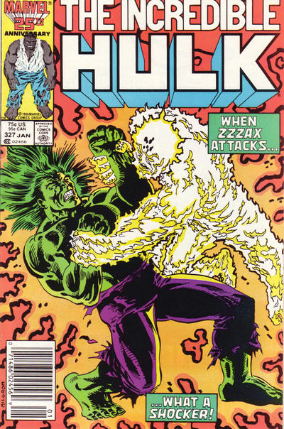 The Incredible Hulk #327 [Newsstand]-Good (1.8 – 3)