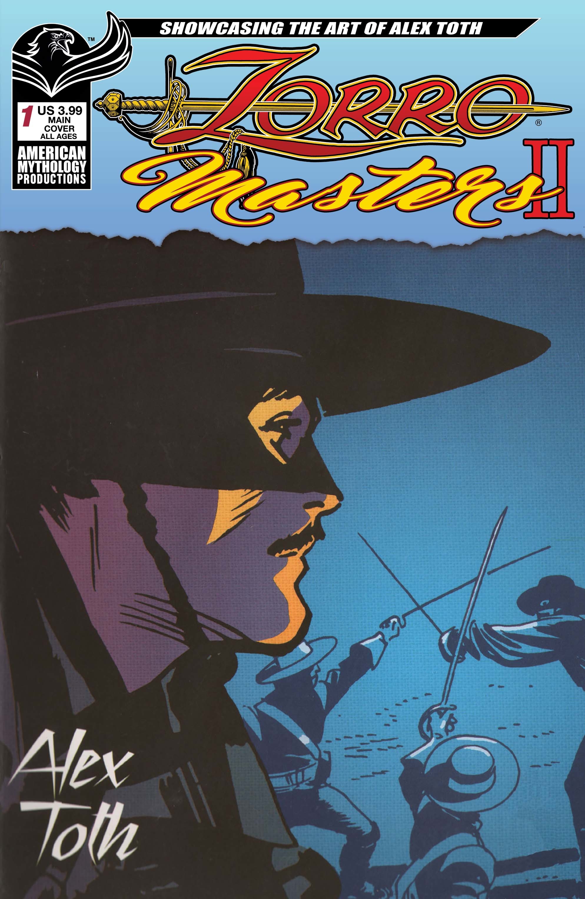 Zorro Masters Volume 2 Alex Toth #1 Cover A Toth