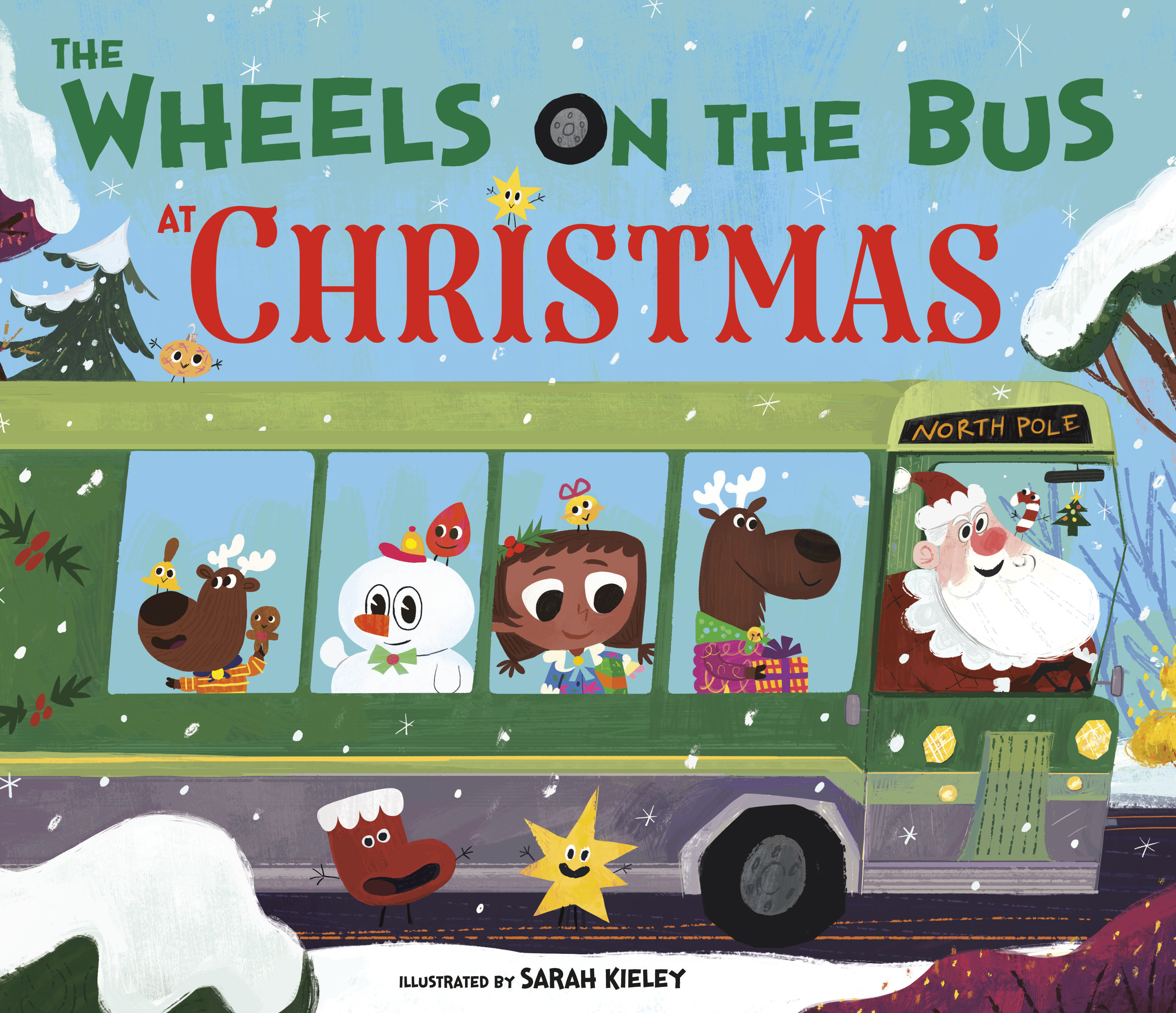 The Wheels On The Bus At Christmas (Hardcover Book)