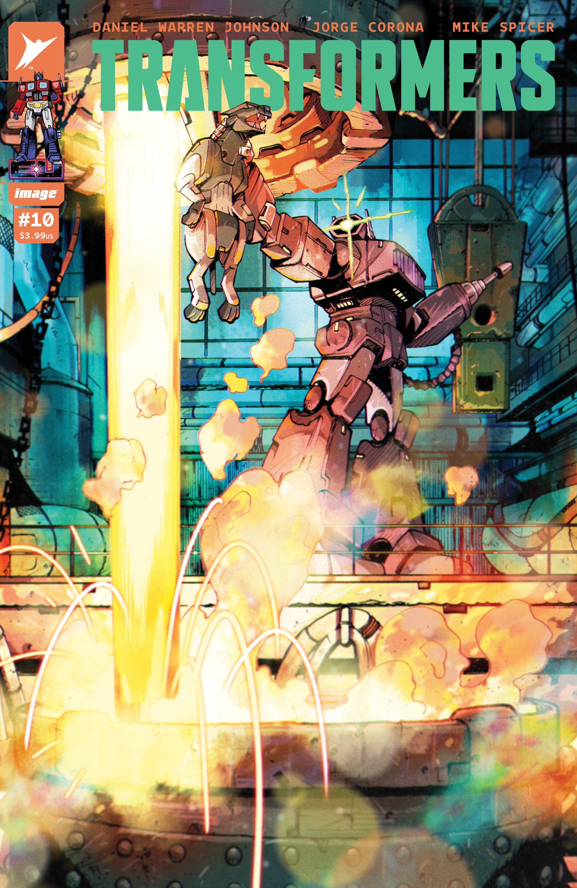 Transformers #10 Cover D 1 for 25 Incentive Ricardo Lopez Ortiz Variant