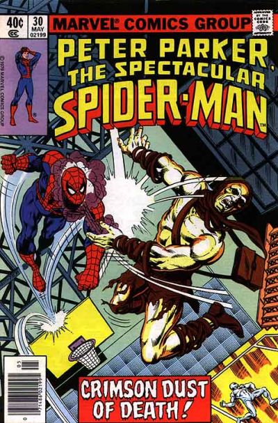 The Spectacular Spider-Man #30 [Newsstand](1976)-Very Fine (7.5 – 9)