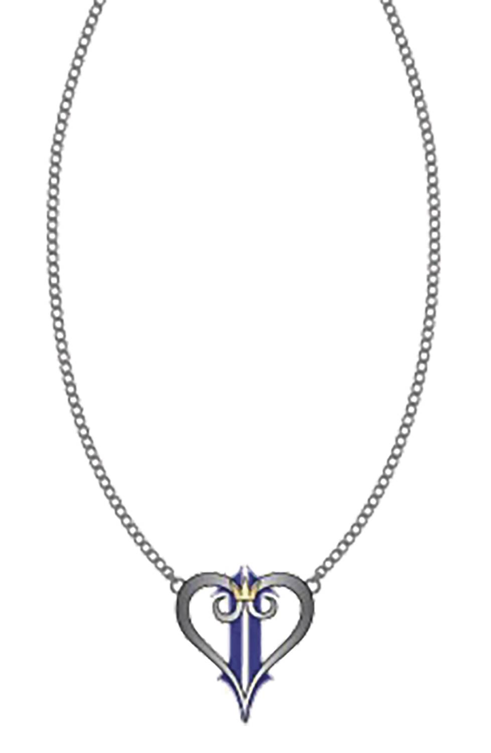Disney Kingdom Hearts Logo Necklace