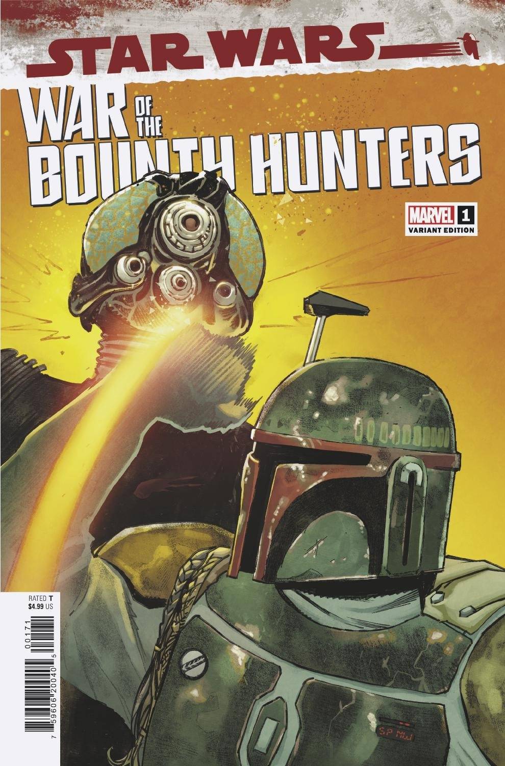 Star Wars War Bounty Hunters #1 Pichelli Variant (Of 5)