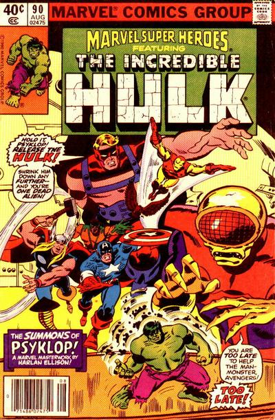 Marvel Super-Heroes #90 [Newsstand]-Very Good (3.5 – 5)