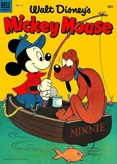 Walt Disney's Mickey Mouse #37-Fine (5.5 – 7)