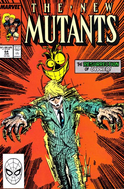 The New Mutants #64 [Direct]-Very Fine (7.5 – 9)