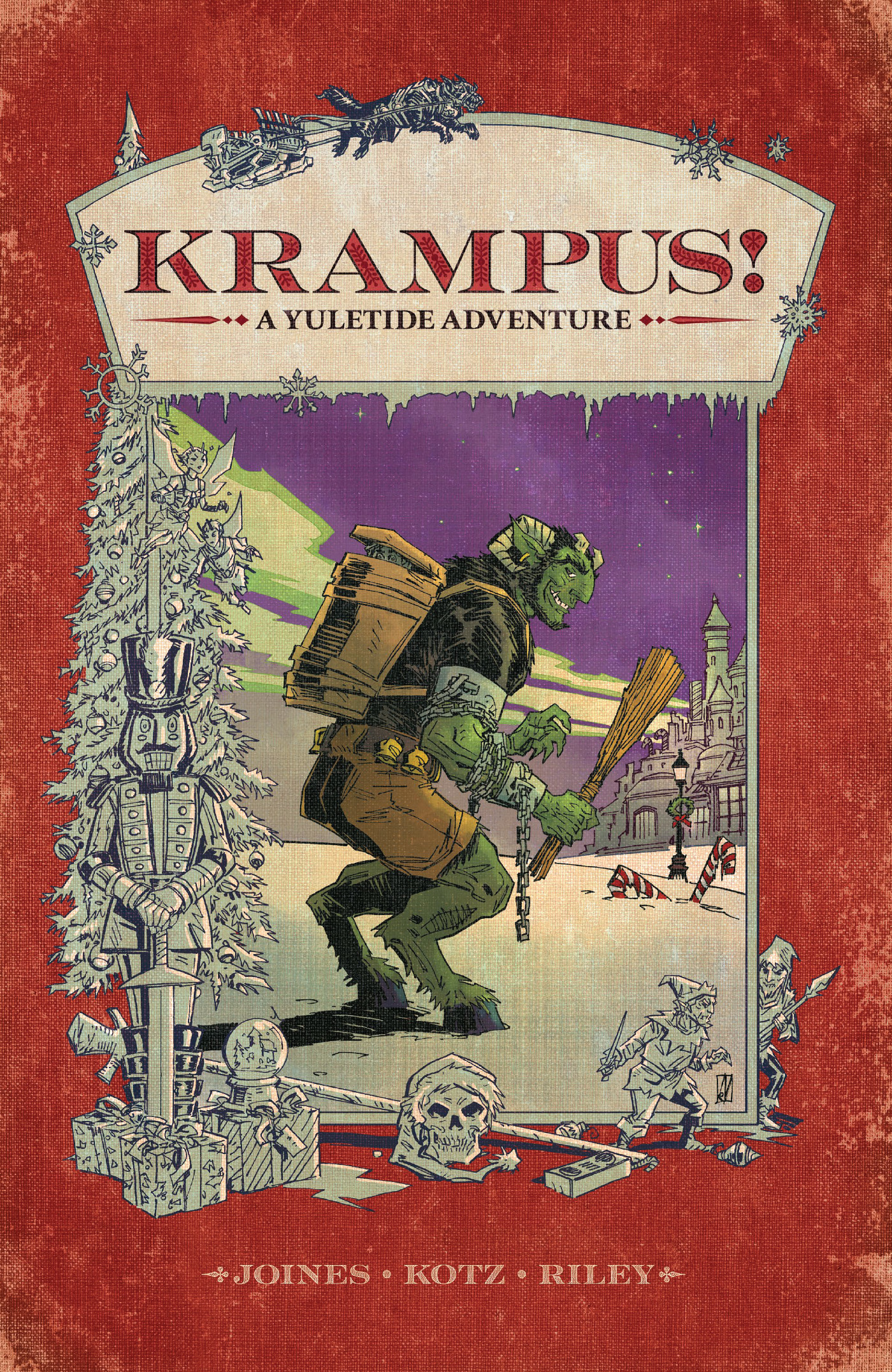 Krampus A Yuletide Adventure Graphic Novel